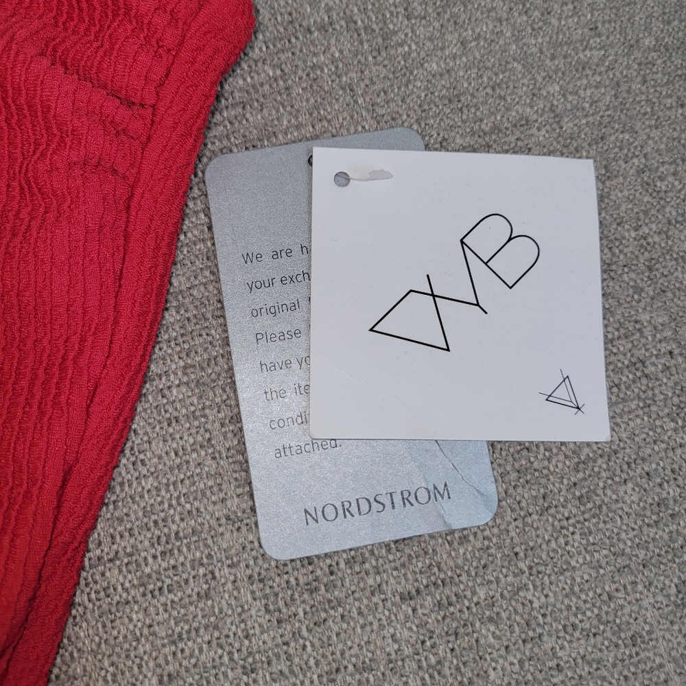 Nordstrom red swimsuit
